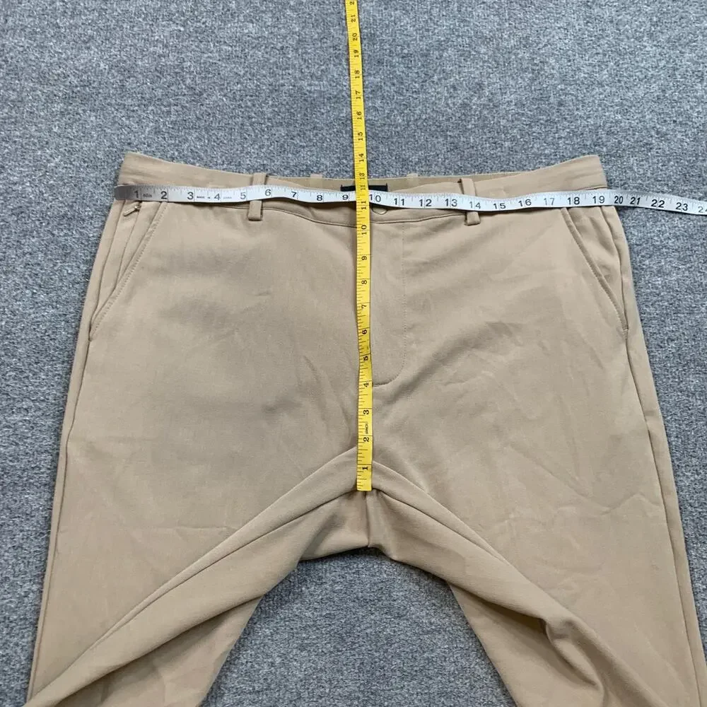 Quince Pants Mens 36 Sand Dune Ultra Stretch 24/7 Smart Chino Drawstring Pocket